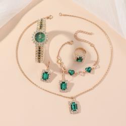 Emerald four-piece set