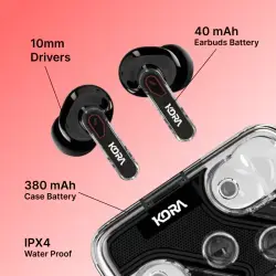 Kora Zenpods Earbuds with ENC, Type C , Waterproof
