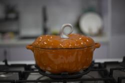 Pumpkin Pot (24cm) - Orange