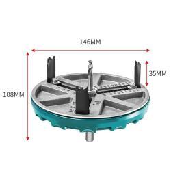 Woodworking hole opener