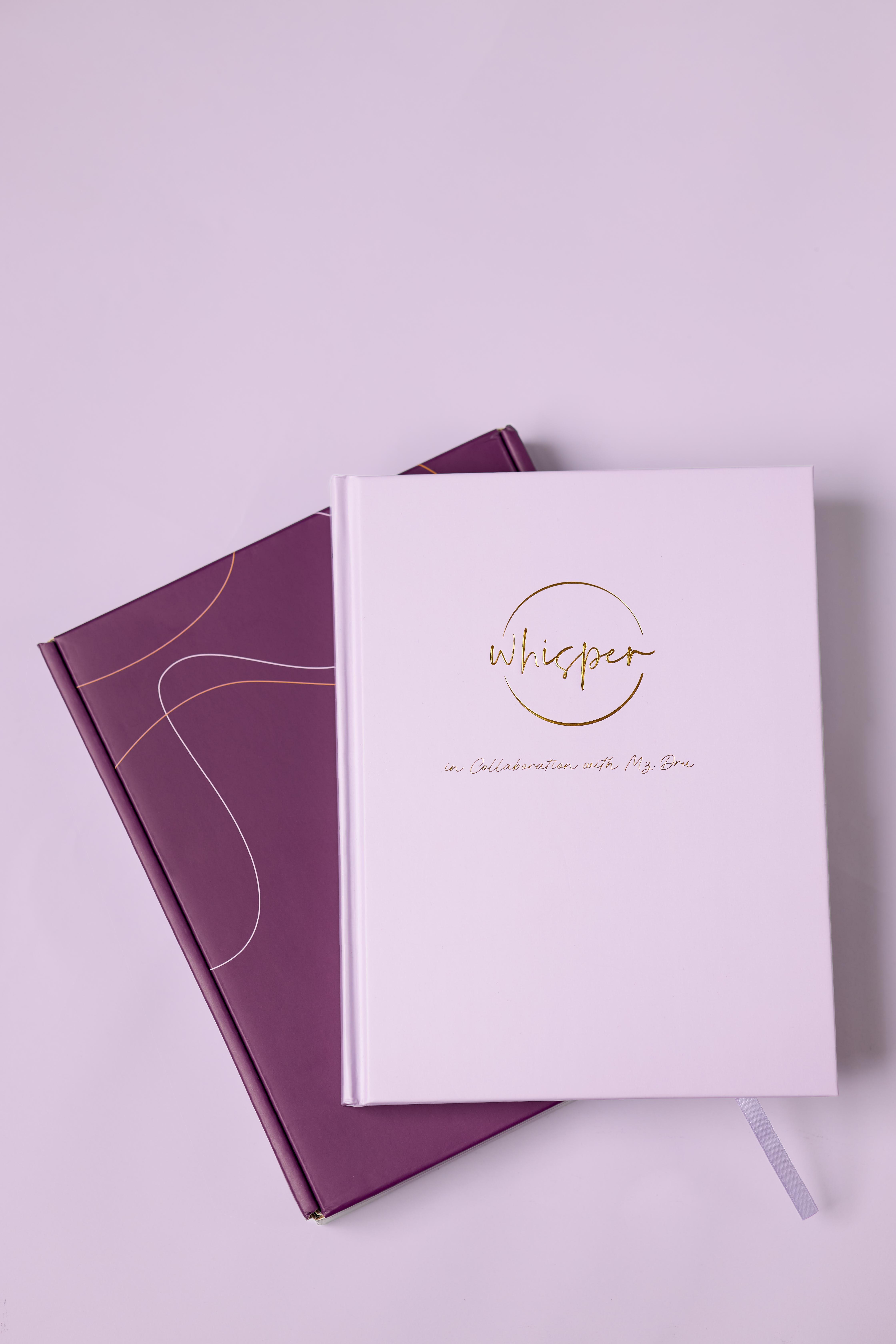 Purple Dru x WHISPER & TRUST Cards Set