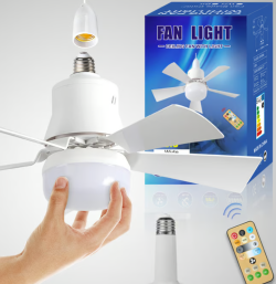 Six-leaf flower fan light