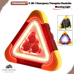 Emergency Triangular Roadside Warning Light