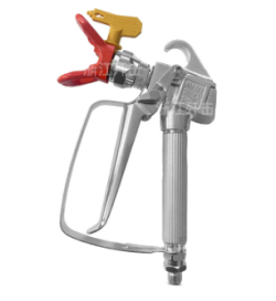 Latex paint spray gun