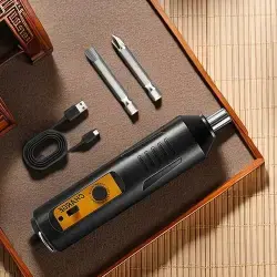 Portable electric screwdriver