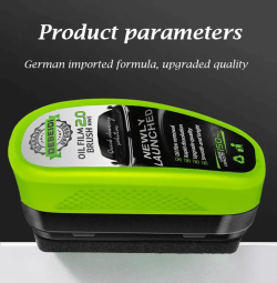 Green oil film cleaning brush