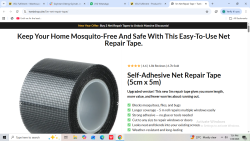 5m Net Repair Tape